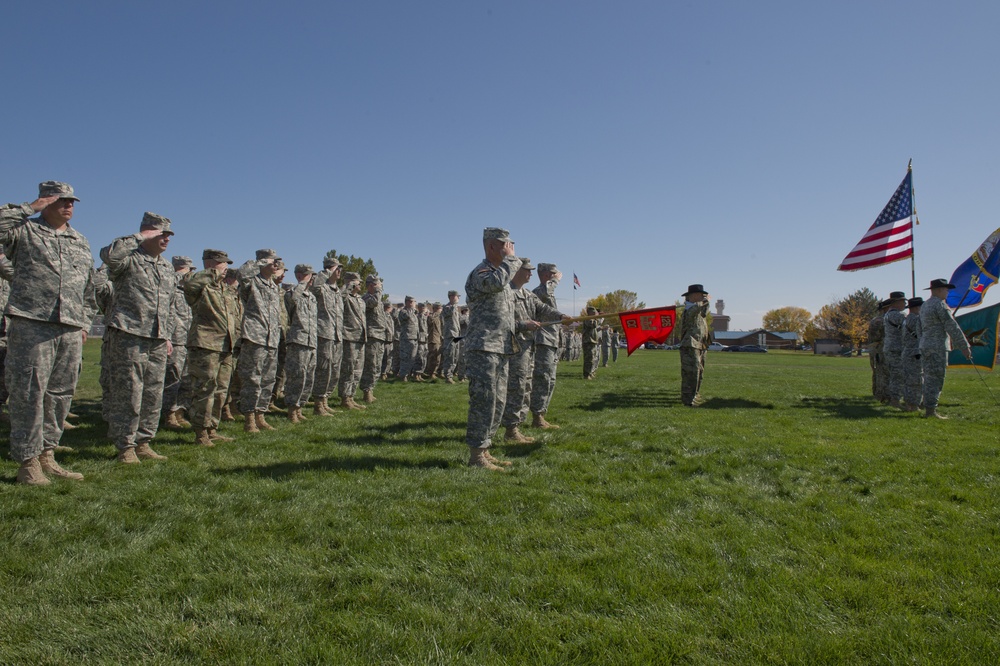 116th BEB Reorganization Activation Ceremony