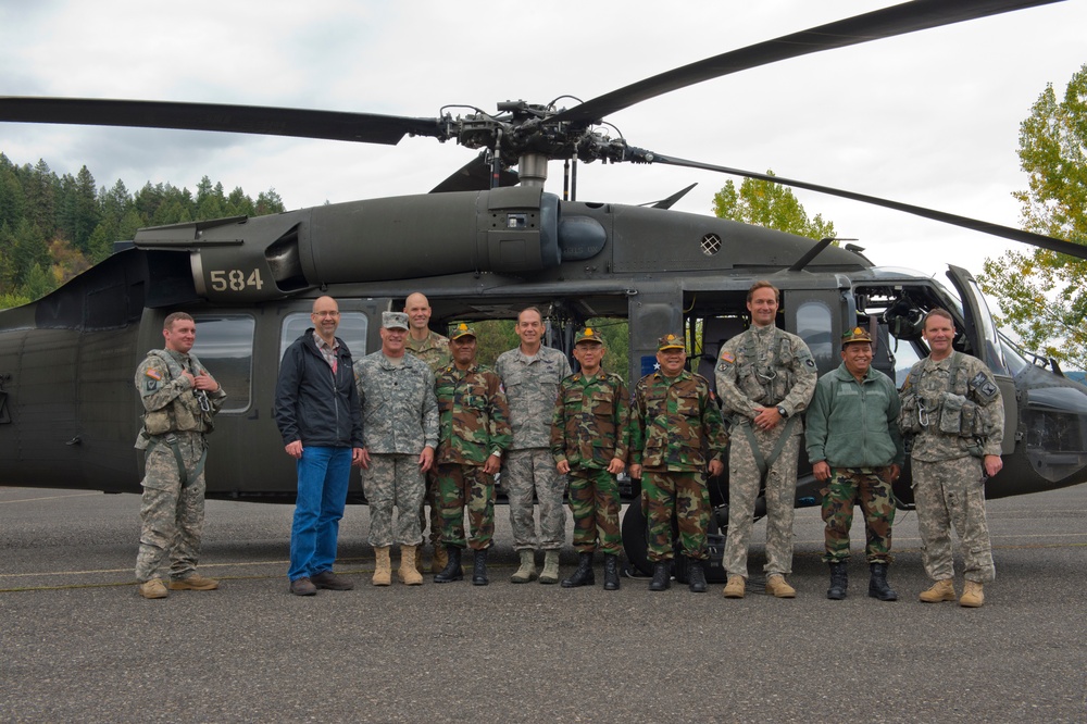 Royal Cambodian Armed Forces Leaders Visit Idaho