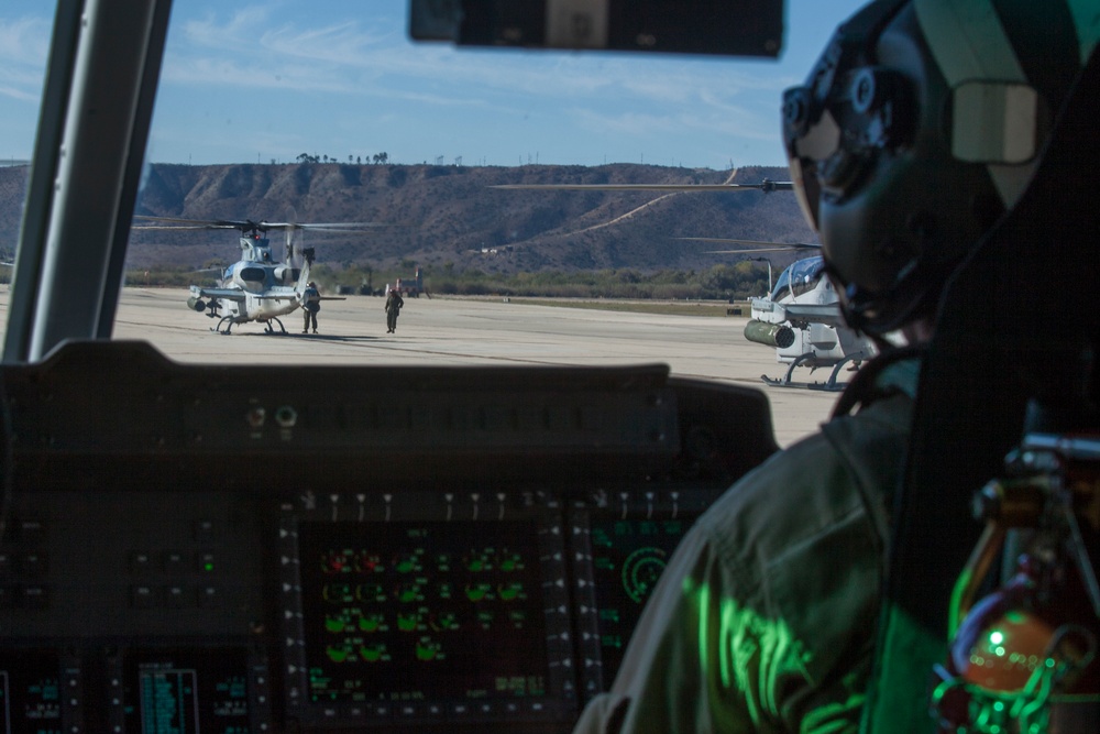 HMLA 369 Flying The Barn