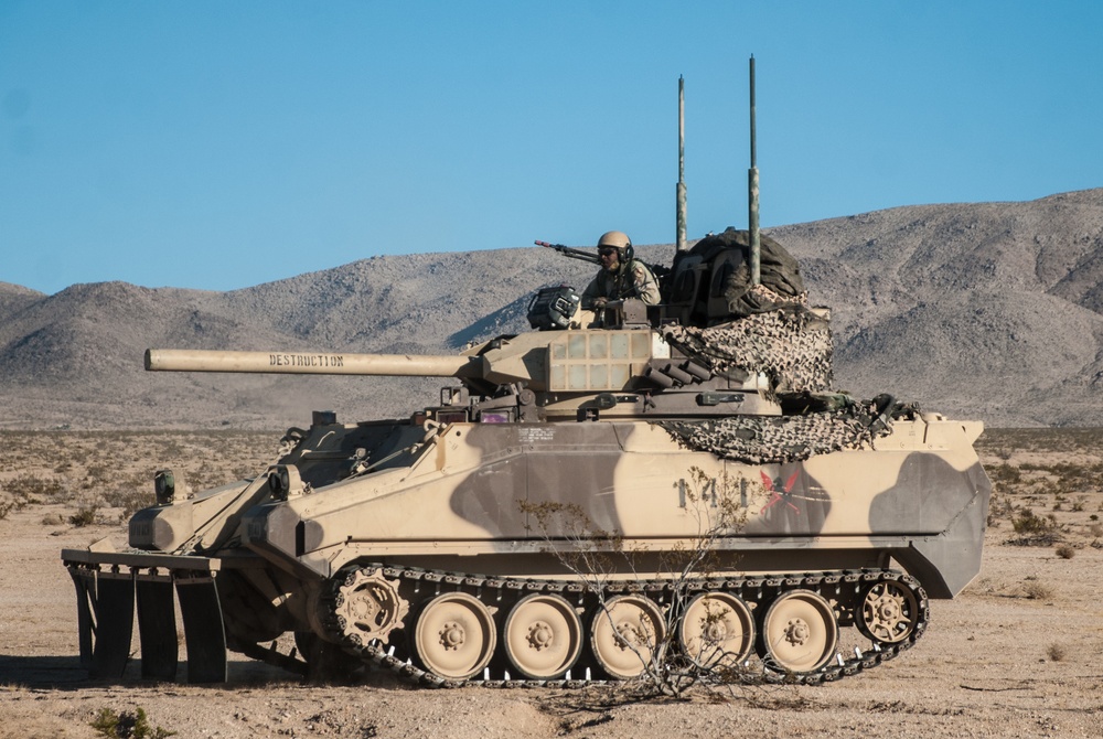 Blackhorse Tests the Defense of the Ready First Brigade