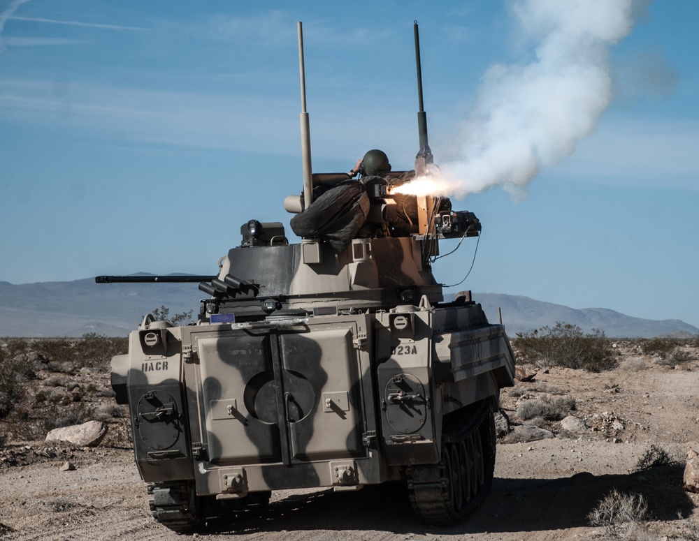 Blackhorse Tests the Defense of the Ready First Brigade