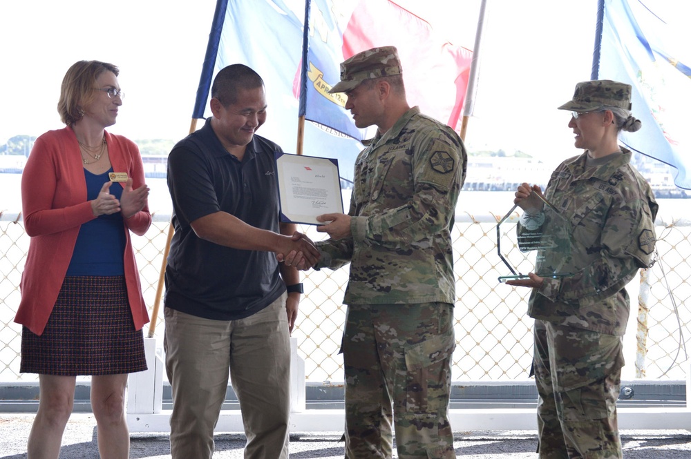 Army civilian employees honored on Mighty Mo