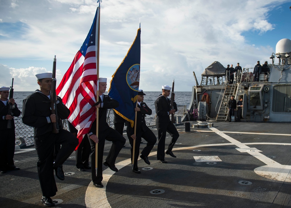 USS STOUT (DDG 55) DEPLOYMENT 2016