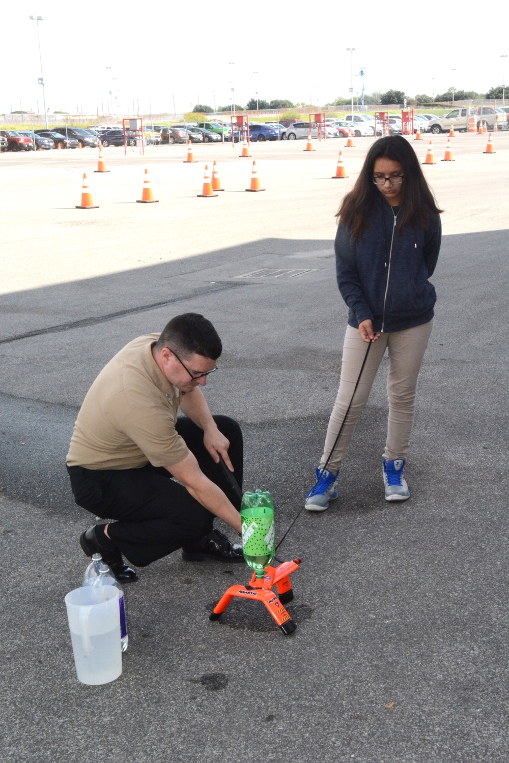 Navy Recruiters attend 2016 CORE4 STEM EXPO