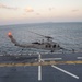 USS Bonhomme Richard (LHD 6) MH-60S Seahawk Takes Off
