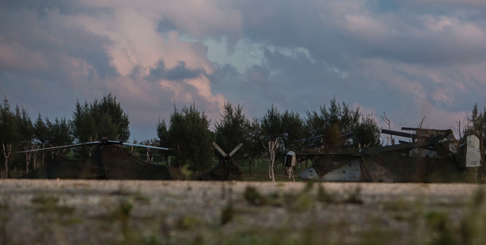 Marines Camouflage Ospreys To Prevent Detection