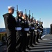 USS Zumwalt Sailors conduct burial at sea