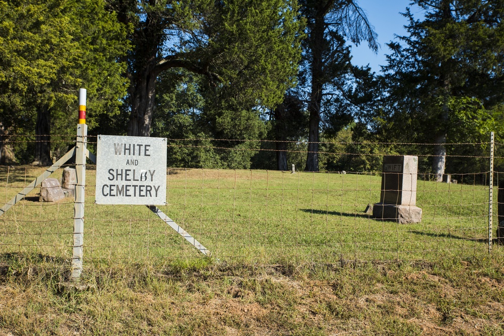 Fort Chaffee provides care to cemeteries