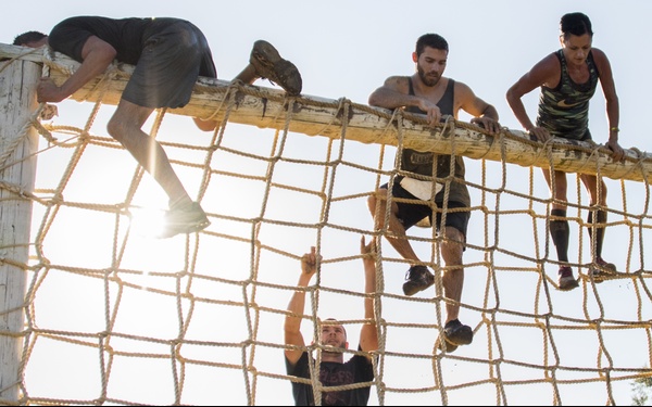 Military members get dirty at local mudrun