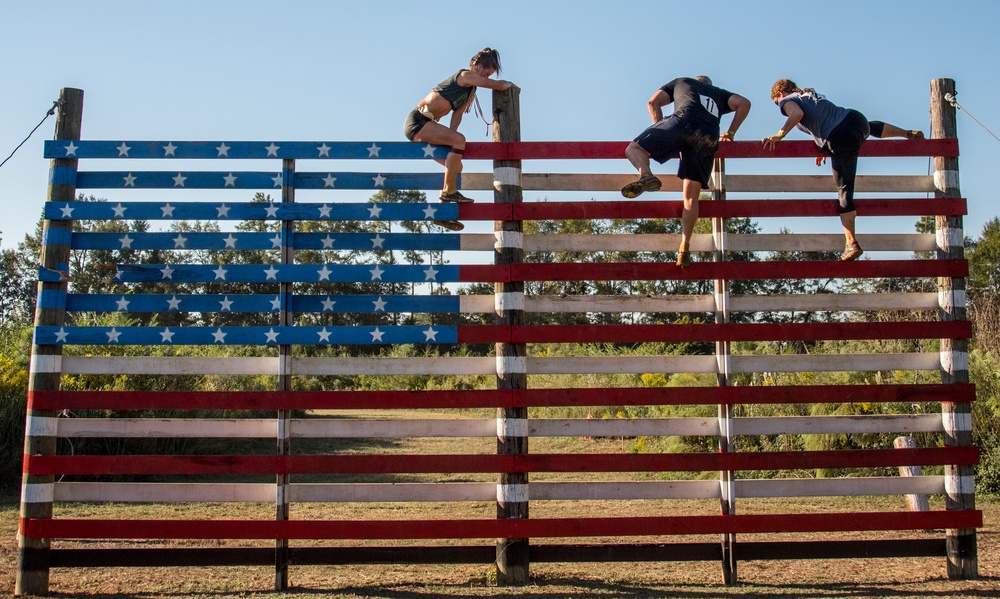 Military members get dirty at local mudrun