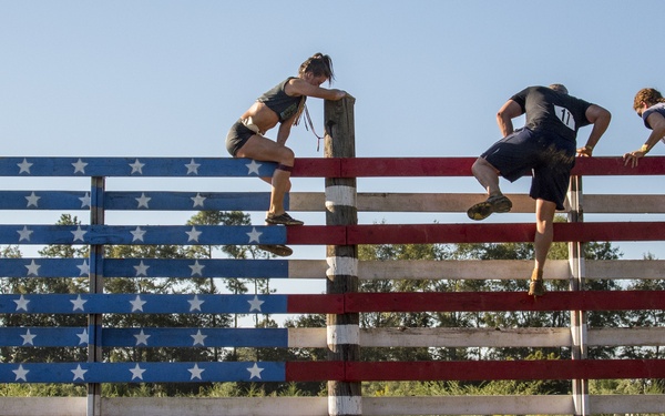 Military members get dirty at local mudrun