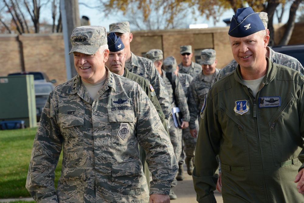 ANG Director Tours 185th ARW