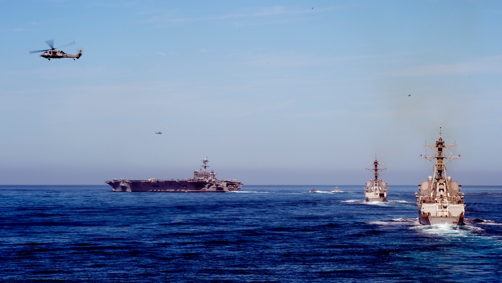 Carrier Strike Group (CSG) 1 Show of Force Transit