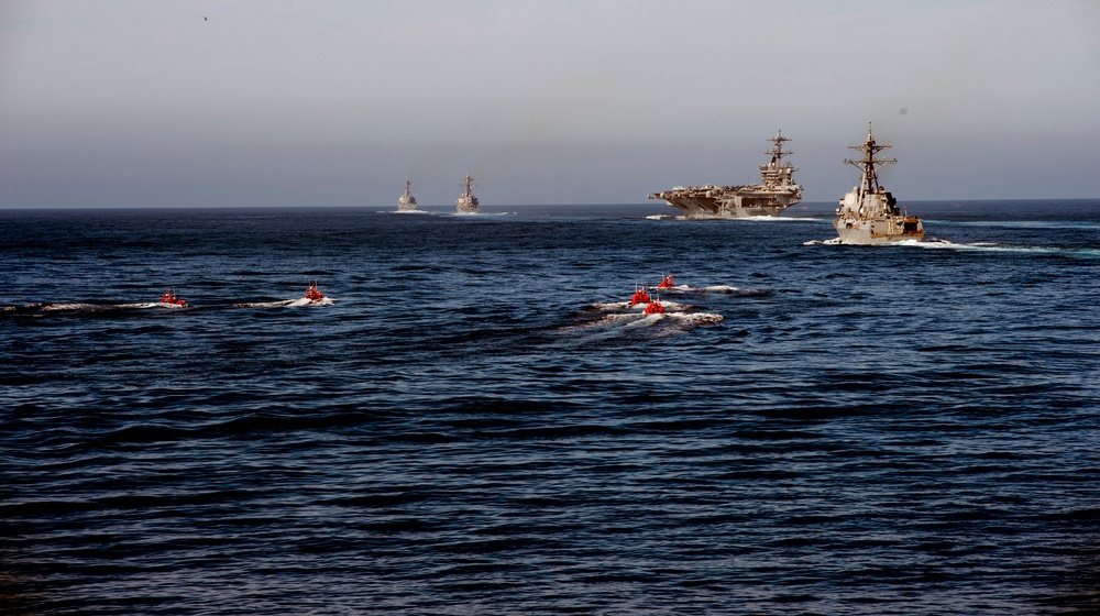 Carrier Strike Group (CSG) 1 Show of Force Transit