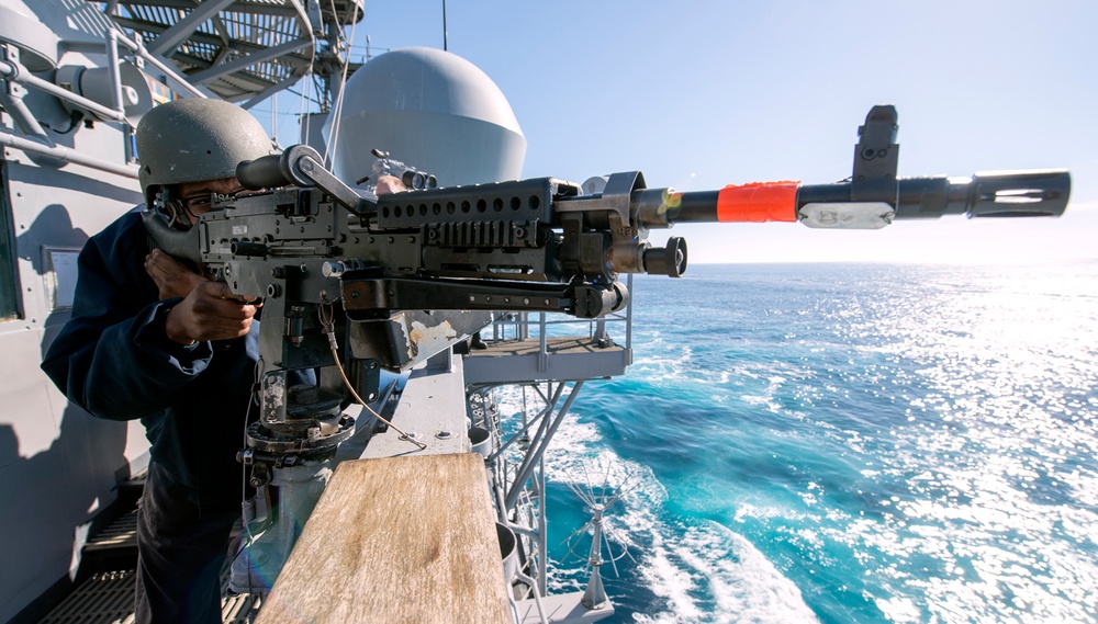 USS Lake Champlain (CG 57) Show of Force Transit