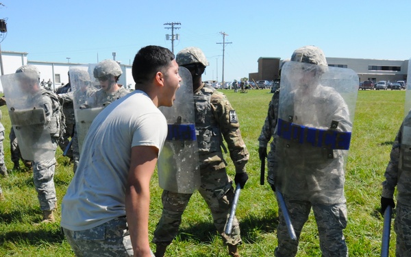 Civil Disturbance Training, Topeka, Kansas