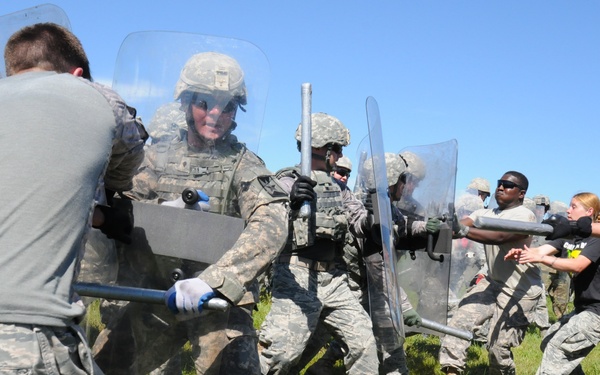 Civil Disturbance Training, Topeka, Kansas