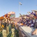 The Clemson Tiger gets ROTC support
