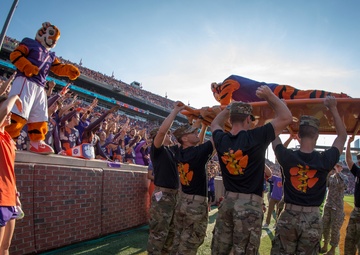 ROTC support in Memorial Stadium