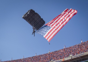Patriotism flies high during Clemson University's Military Appreciation Day