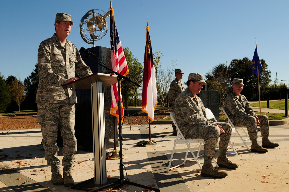 245th Civil Engineer Flight Change of Command