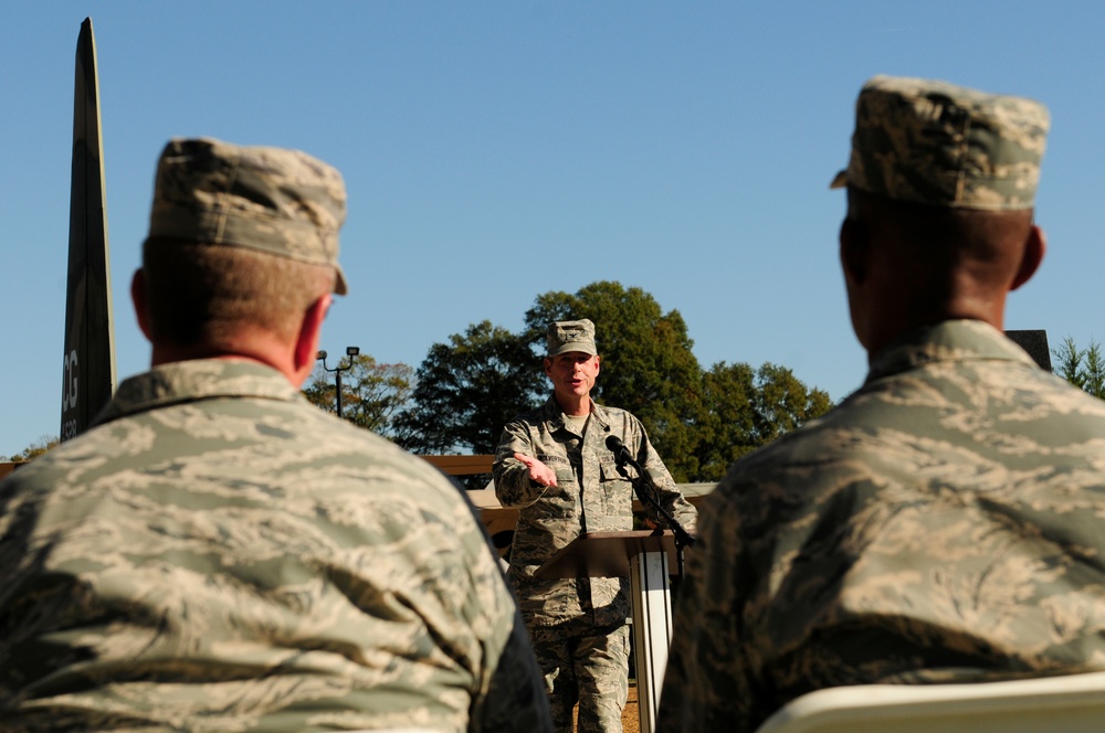 245th Civil Engineer Flight Change of Command