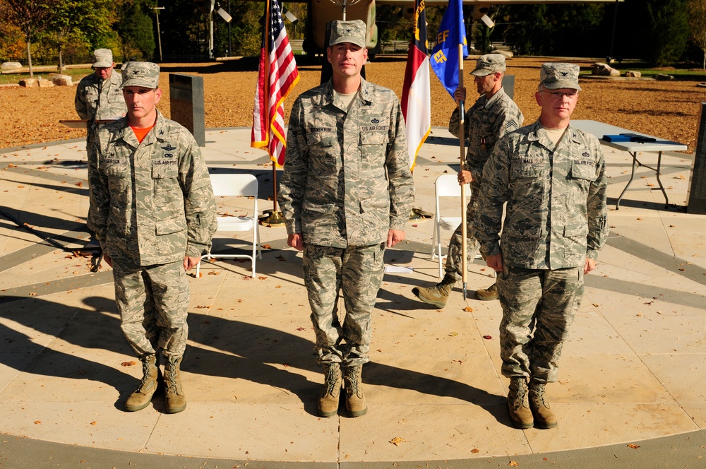 245th Civil Engineer Flight Change of Command