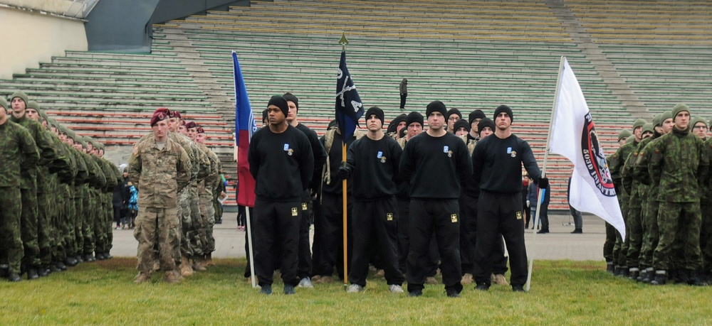 Able Company runs to honor Lithuanian comrades