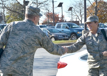 Gen. Lannen visits 166th Airlift Wing