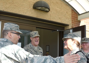 Gen. Lannen visits 166th Airlift Wing