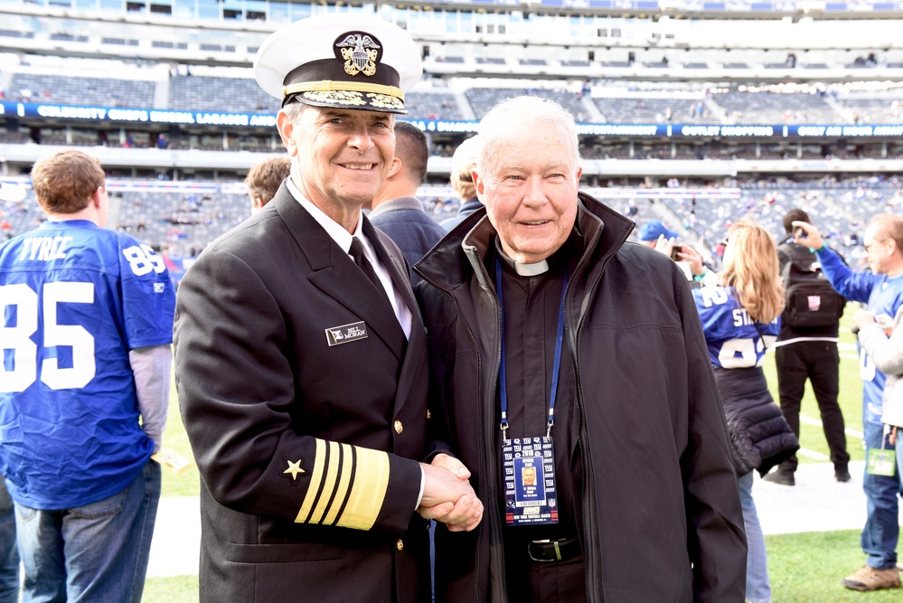 Servicemembers attend NFL Military Appreciation Football Game