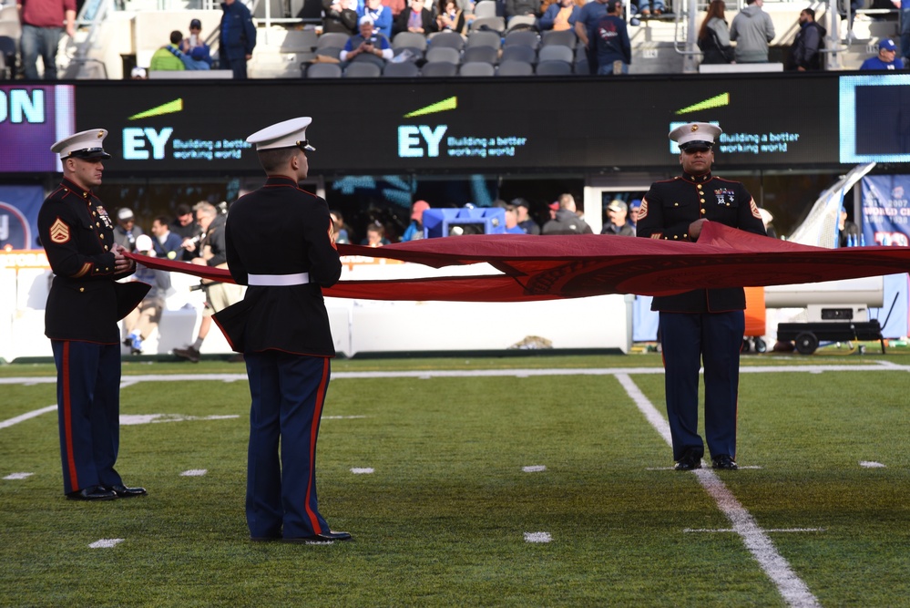 Servicemembers attend NFL Military Appreciation Football Game