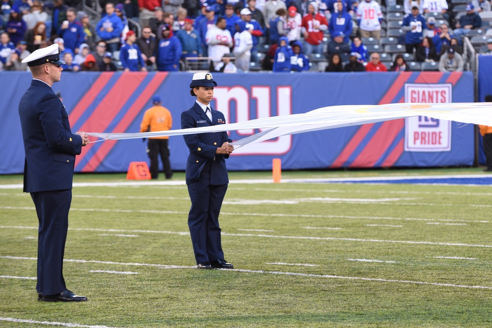 Servicemembers attend NFL Military Appreciation Football Game