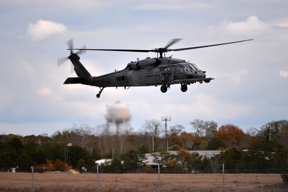 101st Rescue Squadron Returns from Training Mission