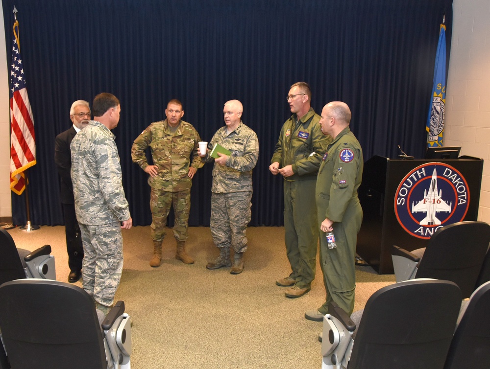 Air national Guard Director visits 114th Fighter Wing