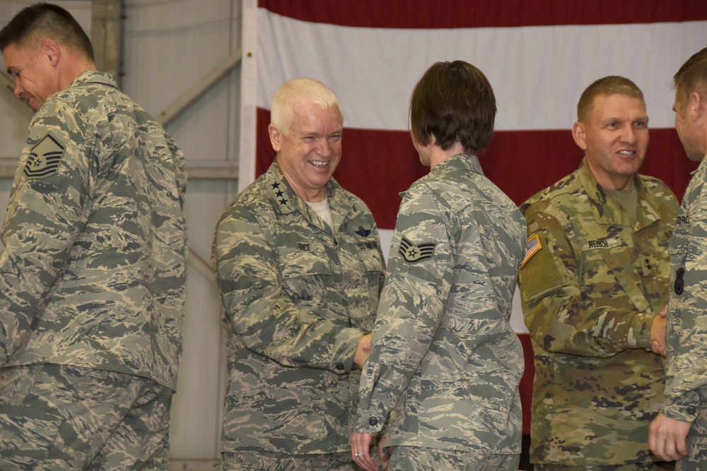 Air National Guard director visits 114th Fighter Wing