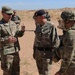 General Robert B. Abrams visit during AWA 17.1 on Ft. Bliss, Texas