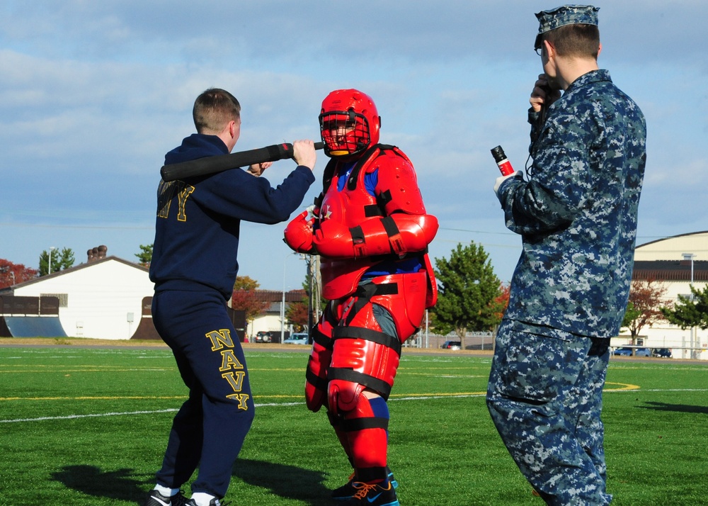 OC Spray Training Course at Misawa Airbase