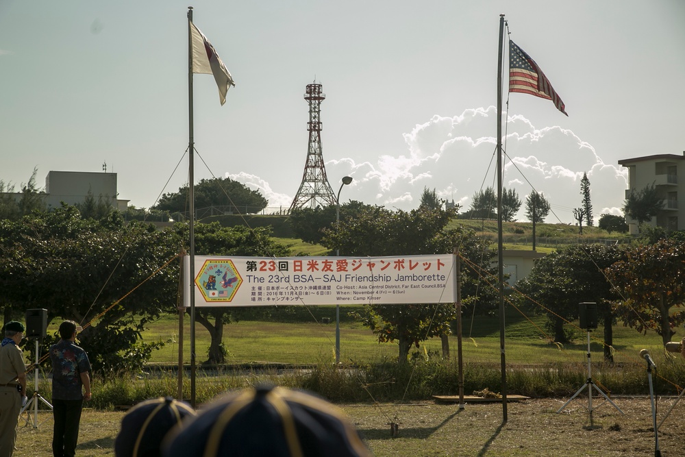 Camp Kinser hosts 23rd BSA-SAJ Friendship Jamborette