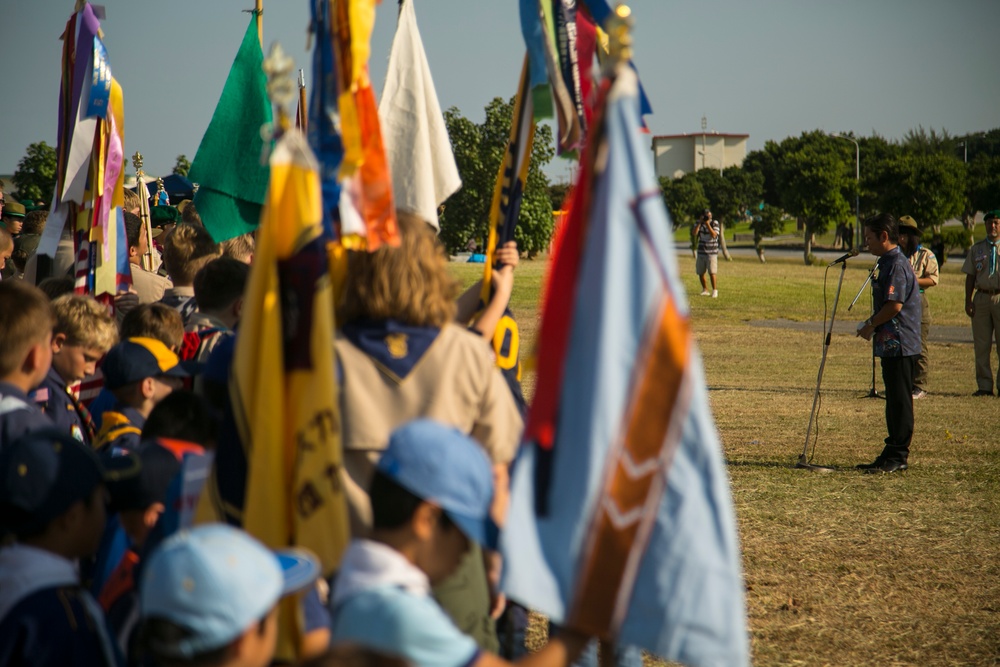 Camp Kinser hosts 23rd BSA-SAJ Friendship Jamborette