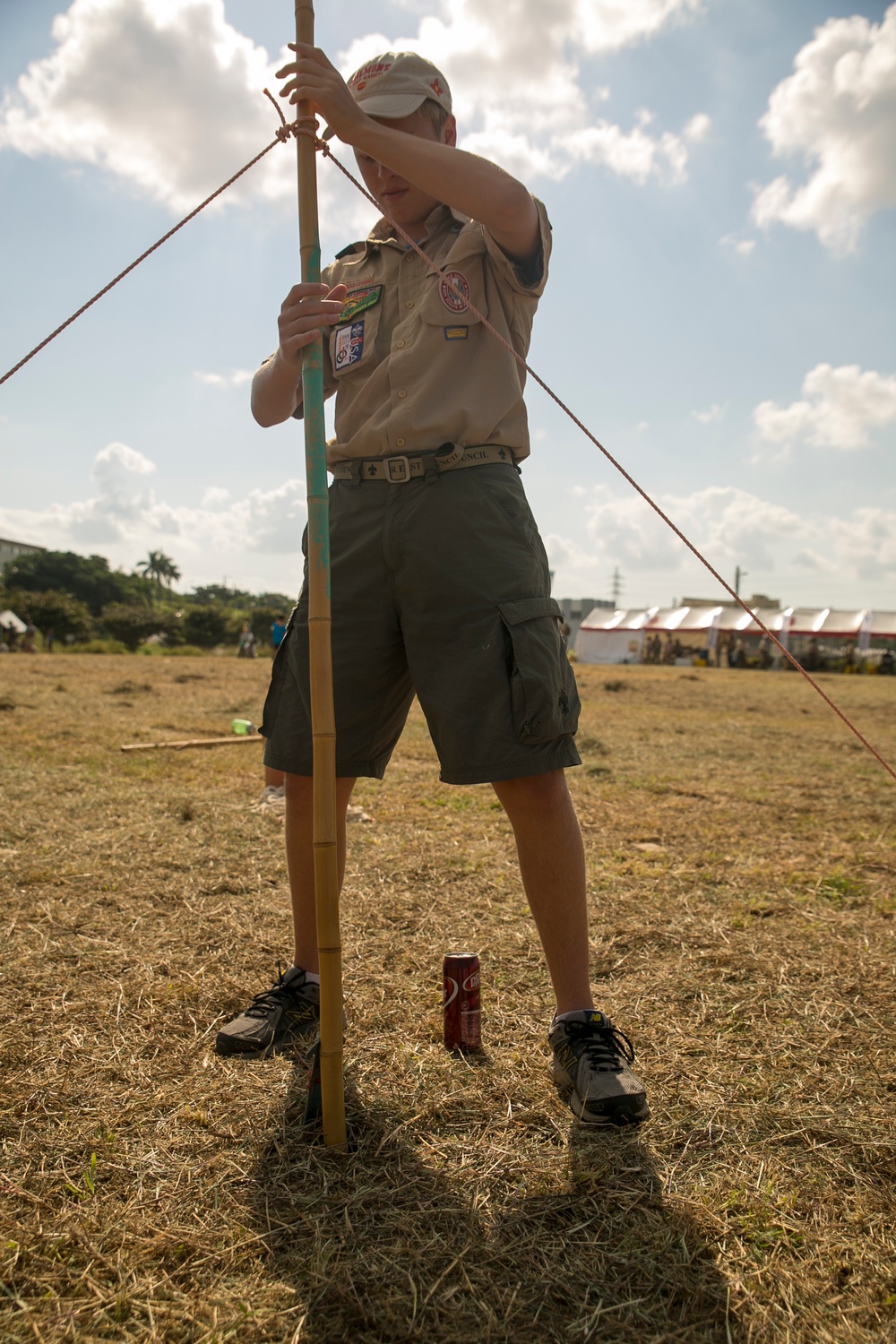 Camp Kinser hosts 23rd BSA-SAJ Friendship Jamborette