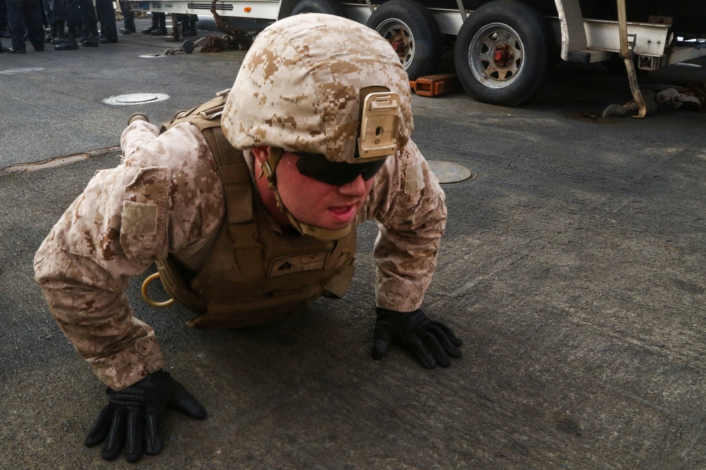 22nd MEU Conducts Squad Competition