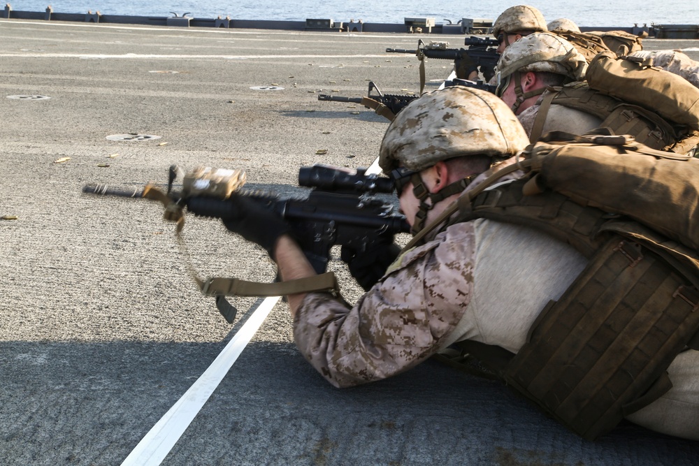 22nd MEU Conducts Squad Competition