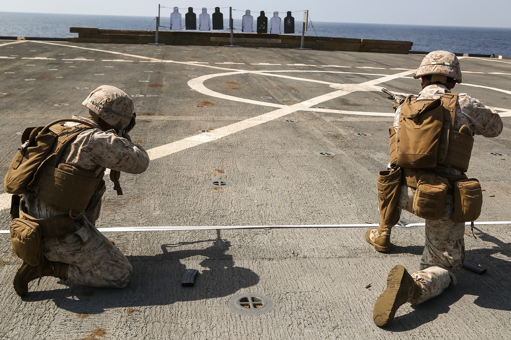 22nd MEU Conducts Squad Competition