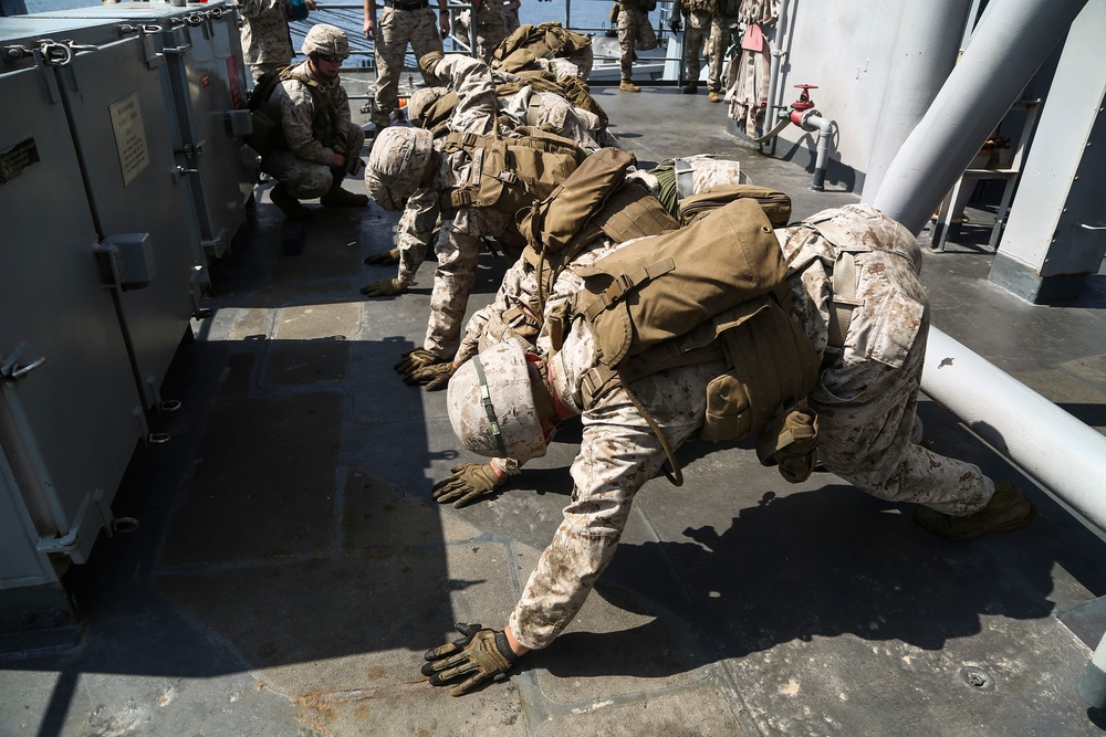 22nd MEU Conducts Squad Competition