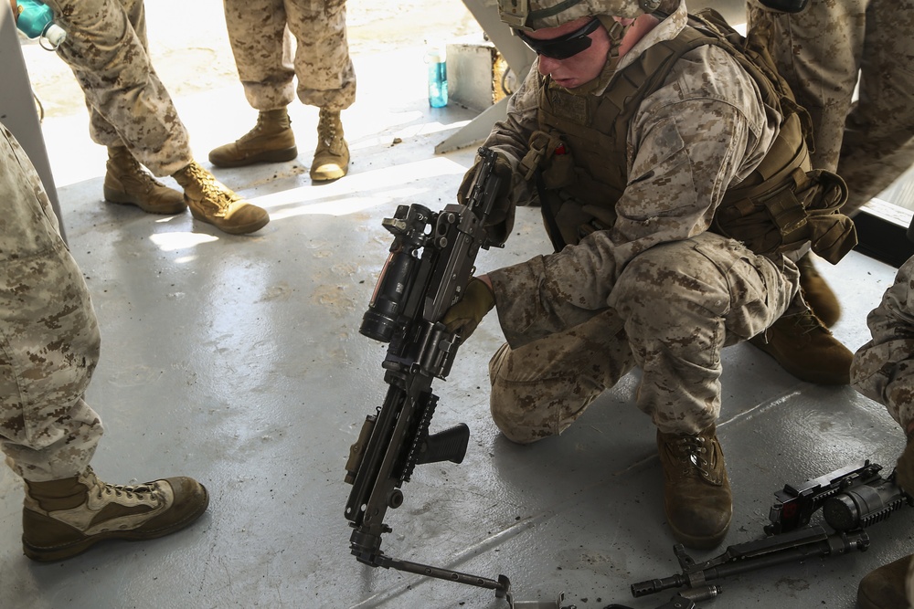 22nd MEU Conducts Squad Competition