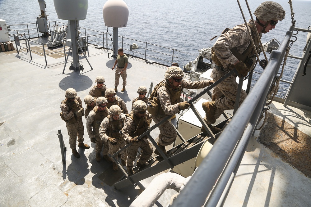 22nd MEU Conducts Squad Competition