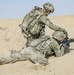 US Infantry Soldiers Assault Through the Desert: Live Fire Exercise
