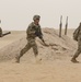 US Infantry Soldiers Assault Through the Desert: Live Fire Exercise