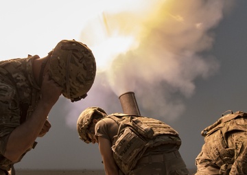 US Infantry Assaults Through the Desert: Live Fire Exercise